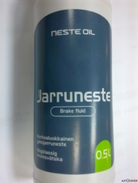 Жидкость тормозная DOT3&4 Neste Jarruneste - 0.5L